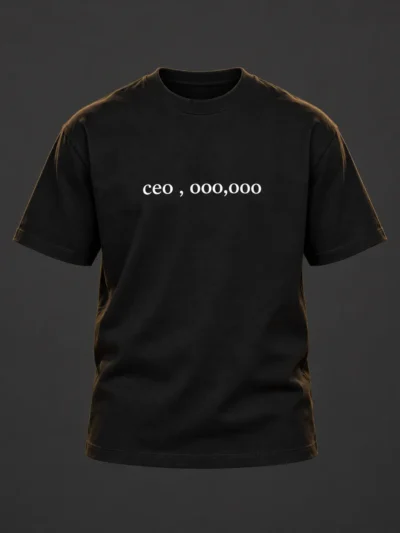 luxury men's black shirt