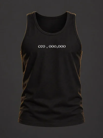 luxury men's singlet